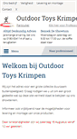 Mobile Screenshot of outdoortoyskrimpen.nl
